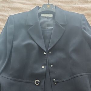 Elegant Navy Blue Women's Dress